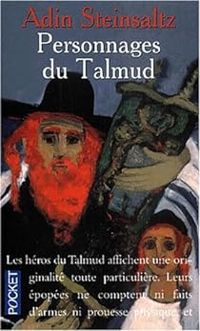 Couverture du livre Personnages du Talmud - Adin Steinsaltz