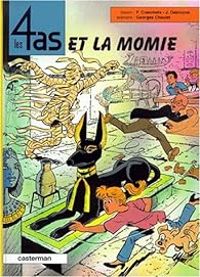 Couverture du livre Les 4 as et la momie - Georges Chaulet