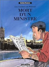 Couverture du livre Mort d'un ministre - Philippe Richelle - Jean Yves Delitte