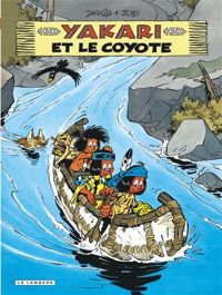 Couverture du livre Yakari et le coyote - Derib 