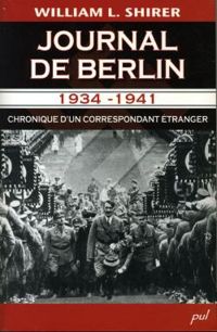 Couverture du livre Journal de Berlin , 1934 - William L Shirer - Albert Pascal