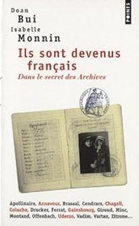 Couverture du livre Ils sont devenus français  - Doan Bui - Isabelle Monnin