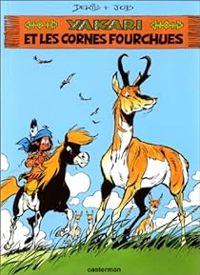 Couverture du livre Yakari et les cornes fourchues - Derib  - Job 