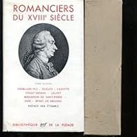 Couverture du livre Romanciers du XVIIIe siècle - Ditions Gallimard