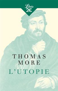 Couverture du livre L'utopie - Thomas More