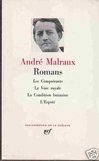 Couverture du livre Romans  - Andre Malraux