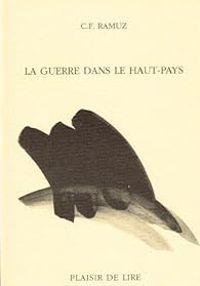 Couverture du livre La guerre dans le haut-pays - Charles Ferdinand Ramuz