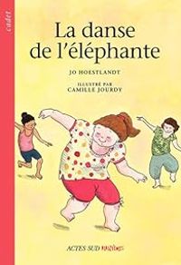 Couverture du livre La danse de l'éléphante - Jo Hoestlandt