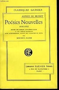 Alfred De Musset - Poésies nouvelles 1836