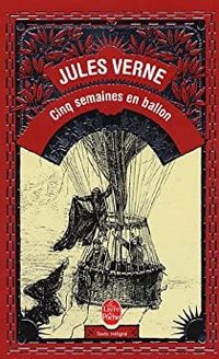 Couverture du livre Cinq semaines en ballon  - Jules Verne