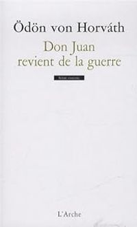 Couverture du livre Don Juan revient de la guerre - Dn Von Horvth