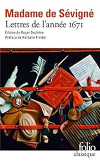 Couverture du livre Lettres de l'année 1671 - Madame De Sevigne