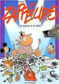 Couverture du livre Je passe à la télé - Jean Louis Janssens - Serge Ernst