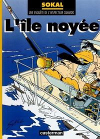 Couverture du livre L'Île noyée - Benoit Sokal