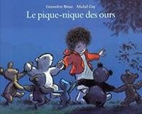 Couverture du livre Le pique-nique des ours - Genevieve Brisac