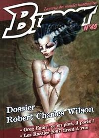 Couverture du livre Bifrost, N°45 : Dossier Robert Charles Wilson - Revue Bifrost