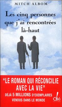 Couverture du livre CINQ PERSONNES AI RENCONTREES - Mitch Albom