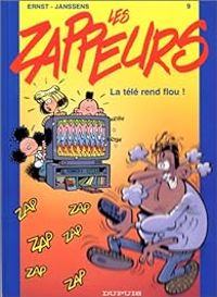 Couverture du livre La télé rend flou ! - Jean Louis Janssens - Serge Ernst