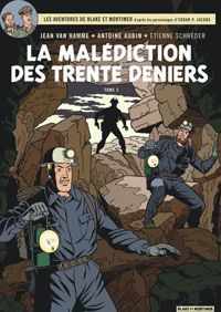 Couverture du livre La Malédiction des trente deniers - Jean Van Hamme - Antoine Aubin