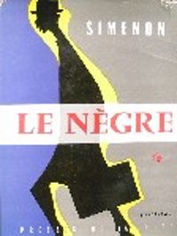 Couverture du livre Le nègre - Georges Simenon