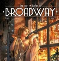 Couverture du livre Broadway, une rue en Amérique T01 - Djief 