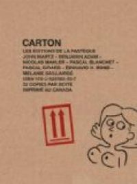 Couverture du livre Carton - Benjamin Adam - Nicolas Mahler - John Martz