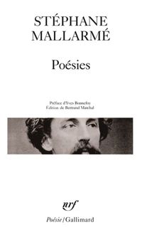 Couverture du livre Poésies - Stephane Mallarme