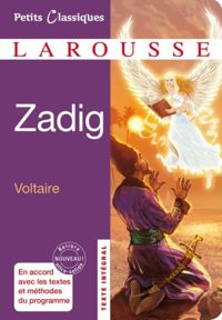 Couverture du livre Zadig - Voltaire 