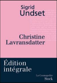 Couverture du livre kristin Lavransdatter (trilogie) - Sigrid Undset