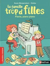 Couverture du livre Flavia, piano piano - Susie Morgenstern