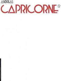 Couverture du livre Capricorne - Andreas 