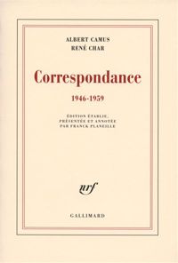 Couverture du livre Correspondance: (1946-1959) - Albert Camus - Jean Grenier