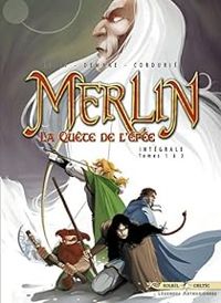 Couverture du livre Merlin La quête de l'épée - Intégrale 2012  - Jean Luc Istin - Sandrine Cordurie