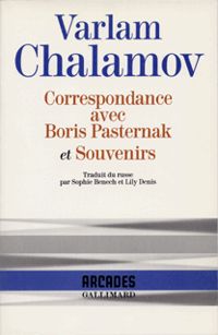 Couverture du livre Correspondance  - Boris Pasternak - Varlam Chalamov