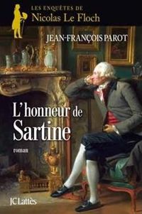 Couverture du livre L'honneur de Sartine - Jean Francois Parot