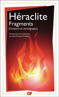 Couverture du livre Fragments - Heraclite Dphese