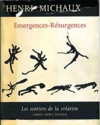 Couverture du livre Emergences - Résurgences - Henri Michaux