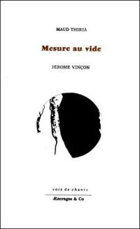 Couverture du livre Mesure au vide - Maud Thiria