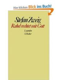 Couverture du livre Rachel contre dieu - Stefan Zweig