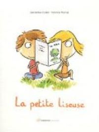 Couverture du livre La petite liseuse - Geraldine Collet