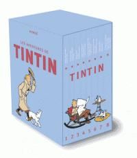 Couverture du livre Les aventures de Tintin  - Herge 