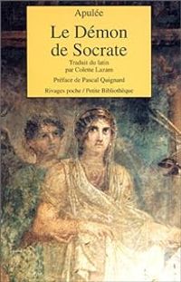 Couverture du livre Le Démon de Socrate - Apulee 