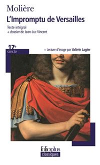 Couverture du livre L'Impromptu de Versailles - Moliere 