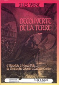 Couverture du livre Découverte de la terre - Illustrée - Jules Verne