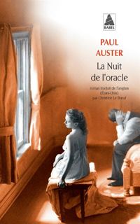 Couverture du livre La nuit de l'oracle - Paul Auster