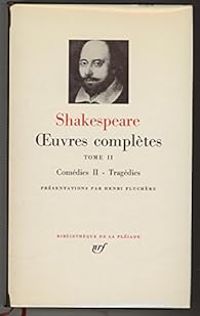 Couverture du livre Comédies II - Tragédies - William Shakespeare