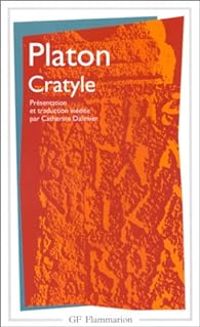 Couverture du livre Cratyle - Platon 