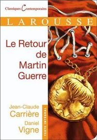 Couverture du livre Le Retour de Martin Guerre - Jean Claude Carriere - Daniel Vigne - Natalie Zemon Davis