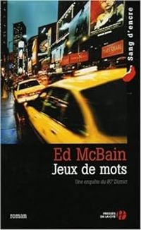 Couverture du livre Jeux de mots - Ed Mcbain