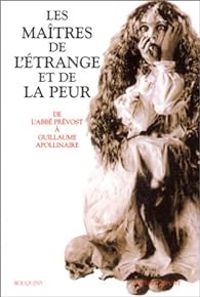 Couverture du livre Les maîtres de l'étrange et de la peur  - Francis Lacassin